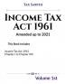 Income Tax Act 1961 | Amended Up to 2021| Volume 1st