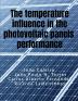 The temperature influence in the photovoltaic panels performance