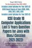 ICSE Grade 10 Computer Applications Last 5 Years Question Papers for Java with BlueJ (Session 2021-2022) : Unsolved Question Papers of CISCE Class X Board Exams 2015 - 2020