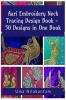 Aari Embroidery Neck Tracing Design Book - 50 Designs in One Book