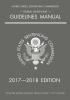 Federal Sentencing Guidelines Manual; 2017-2018 Edition