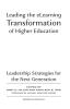 Leading the eLearning Transformation of Higher Education