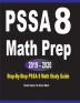 PSSA 8 Math Prep 2019 - 2020: Step-By-Step PSSA 8 Math Study Guide