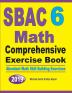 SBAC 6 Math Comprehensive Exercise Book: Abundant Math Skill Building Exercises