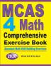 MCAS 4 Math Comprehensive Exercise Book: Abundant Math Skill Building Exercises