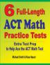 6 Full-Length ACT Math Practice Tests: Extra Test Prep to Help Ace the ACT Math Test