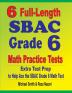 6 Full-Length SBAC Grade 6 Math Practice Tests: Extra Test Prep to Help Ace the SBAC Grade 6 Math Test