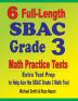 6 Full-Length SBAC Grade 3 Math Practice Tests: Extra Test Prep to Help Ace the SBAC Grade 3 Math Test