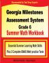 Georgia Milestones Assessment System Grade 6 Summer Math Workbook: Essential Summer Learning Math Skills plus Two Complete GMAS Math Practice Tests