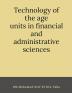 Technology of the age units in financial and administrative sciences