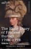 The Early Diary of Frances Burney 1768-1778 Volume I: With a Selection from Her Correspondence and from the Journals of Her Sisters Susan and Charlotte Burney