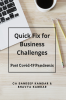 Quick Fix for Business Challenges : Post Covid-19 Pandemic