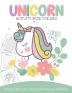 Unicorn Activity Book For Kids Ages 4-8 Coloring Dot To Dot Mazes Word Search and More: Easy Non Fiction - Juvenile - Activity Books - Alphabet Books