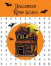 Halloween Word Search: Puzzles Activity Book Fun For Kids & Adults Puzzle Activities Gift With Solutions Pages