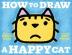 How to Draw a Happy Cat