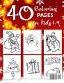 CHRISTMAS Coloring Book for Kids Ages 1-4