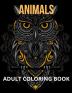 Animals Adult Coloring Book: Stressless Coloring Book Adult Coloring Book Stress Relief Adult Coloring Designs Stress