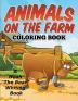 Animals On The Farm Coloring Book