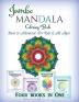 Jumbo Mandala Coloring Book: Basic to Advanced-For Kids of All Ages-Four Books in One