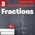 3rd Grade Math Workbooks: Fractions Math Worksheets Edition