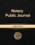 Notary Public Journal Large Entries