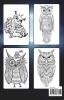 Creative Owls Coloring Book : Fun and Easy Owl Designs for Grown-Ups Owl Coloring Book for Boosting Creativity