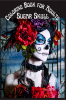 Sugar Skull Coloring Book for Adults : Stress Relieving Skull Designs for Adults Relaxation Midnight 100 pages Coloring Book