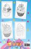 Cupcakes Coloring Book : Deserts Coloring Book For Kids