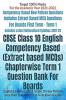 CBSE Class 10 English Competency Based (Extract based MCQs) Chapterwise Term 1 Question Bank For Boards : English Literature CBSE Grade 10 New Pattern Important Questions First Term Board Exams