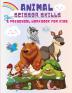 Animal Scissor Skills: A Preschool Workbook for Kids Cutting and Coloring Activity Book Boys and Girls Ages 3 years and Up!