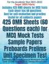 425 OMR Sheets (60 Questions each) for MCQ Mock Tests Sample Papers Preboards Prelims Unit Specimen Test : Self-practice MCQs for All Subjects Worksheets Class 10 Grade 12 CBSE Term 1 ICSE ISC Seme...