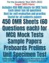 450 OMR Sheets (60 Questions each) for MCQ Mock Tests Sample Papers Preboards Prelims Unit Specimen Test : Self-practice MCQs for All Subjects Worksheets Class 10 Grade 12 CBSE Term 1 ICSE ISC Seme...