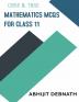 MATHEMATICS MCQS FOR CLASS 11