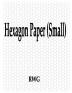 Hexagon Paper (Small)