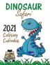 Dinosaur Safari 2021 Coloring Calendar