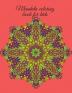 Mandala coloring book for kids