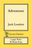 Adventure (Cactus Classics Large Print): 16 Point Font; Large Text; Large Type