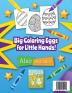 The Great Big Easter Eggs: Coloring Book for Kids Ages 2-5 Toddlers&Preschool. Big Coloring Eggs for Little Hands!