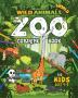 Wild Animals World: Zoo Coloring Book For Kids Ages 4-8