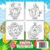 FRUITS & VEGETABLES Coloring Book for Kids