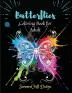 Butterflies: Coring Book for Adult