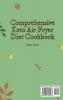 Comprehensive Keto Air Fryer Diet Cookbook: Fit and Healthy Recipes for Busy People