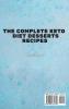 The Complete Keto Diet Desserts Recipes: 50 Fast Simple and Tasty Recipes to Stay Fit for Women Over 50