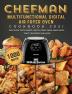 Chefman Multifunctional Digital Air Fryer Oven Cookbook 2021: 1000-Day Easy Quick Tasty Dishes- Air Fry Roast Broil Bake Bagel Toast Dehydrate and More