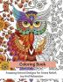 Coloring Book: Amazing Animal Designs For Stress Relief Joy And Relaxation