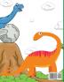 Dinosaurios Libro de Colorear para Ninos de 4 a 8 Anos: Gran regalo para niños