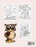 Owl Coloring Book: Cute Owl Designs to Color for Girls Boys and Kids of All Ages