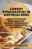 Lengvi Pyragaičiai Ir Kepiniai 2023: Lengvų Pyragų Kulinarijos Knyga - Čia Rasite Visus Geriausius Receptus (Lithuanian Edition)