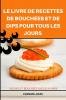 Le Livre De Recettes De Bouchées Et De Dips Pour Tous Les Jours (French Edition)