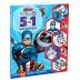 Marvel Captain America: 5-in-1 Colouring